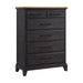 Montrose Storage Bedroom Set in Espresso & Brown - Vida Furniture (Laredo,TX)