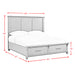 Montrose Storage Bedroom Set in Espresso & Brown - Vida Furniture (Laredo,TX)