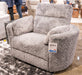 Gosaldo Swivel Power Glider Recliner - Vida Furniture (Laredo,TX)