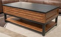 Kallari Lift-Top Coffee Table - Vida Furniture (Laredo,TX)