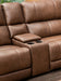 Bleckley Power Reclining Sectional Loveseat with Console - Vida Furniture (Laredo,TX)