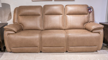 Glencroft Power Reclining Sofa - Vida Furniture (Laredo,TX)