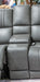5Z - Pittson Power Reclining Sectional Loveseat with Console - Vida Furniture (Laredo,TX)