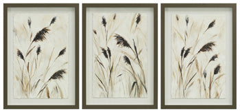 Honslow Wall Art (Set of 3) - Vida Furniture (Laredo,TX)