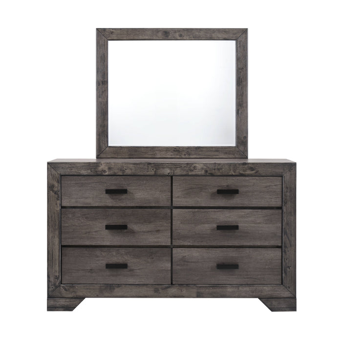 Nathan Dresser & Mirror Set - Vida Furniture (Laredo,TX)