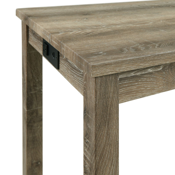 Oak Lawn Bar Table - 3A Single Pack (Table + Three Stools)
