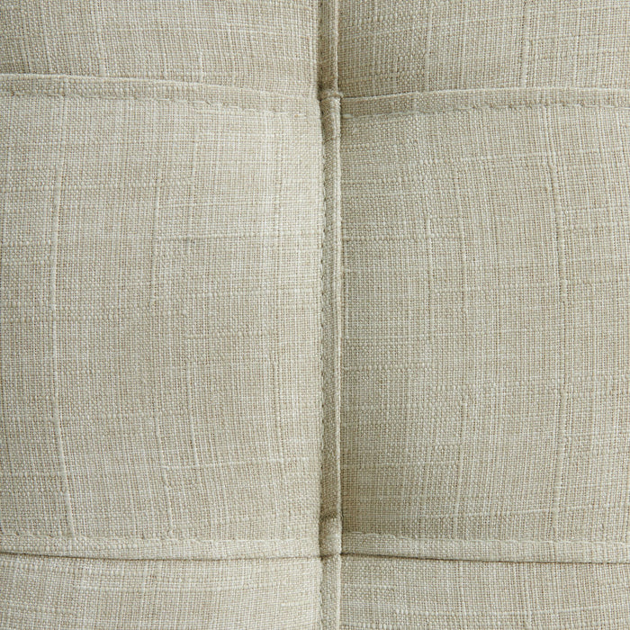 Oak Lawn Grey Bar Table Single Pack (Table + 3 Tan Fabric Stools) - Vida Furniture (Laredo,TX)