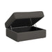 Options One Storage Ottoman in Palmer Plus Ash - Vida Furniture (Laredo,TX)