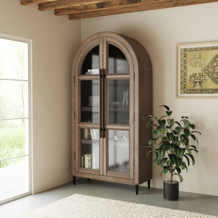 Orion Bookcase in Weathered Oak