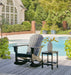 Sundown Treasure Outdoor Seating Set - Vida Furniture (Laredo,TX)