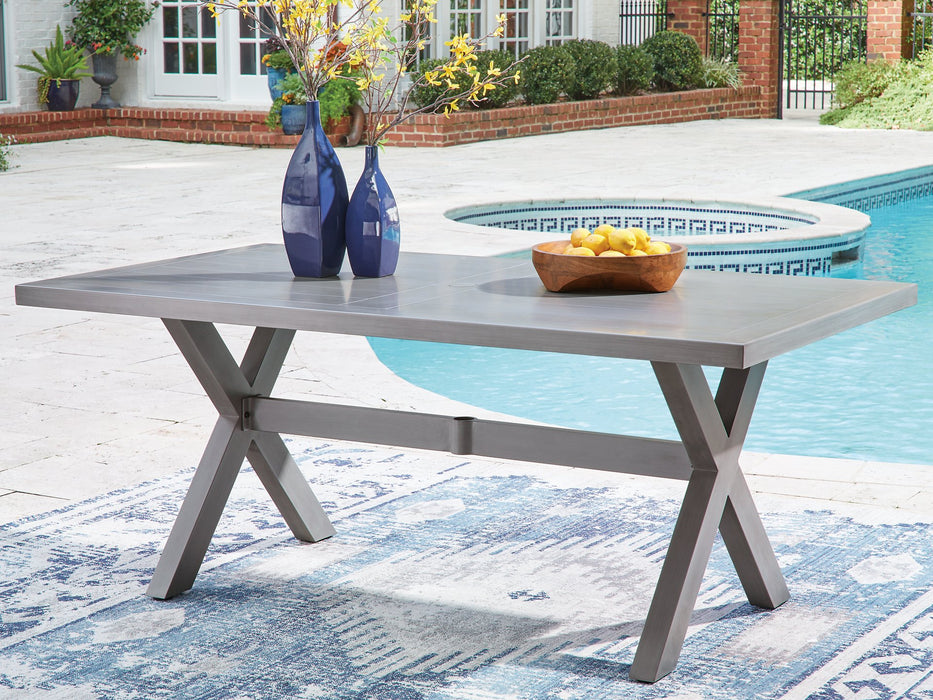 Half Moon Beach Outdoor Dining Table - Vida Furniture (Laredo,TX)