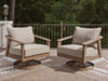 Harmony Headlands Outdoor Swivel Lounge with Cushion - Vida Furniture (Laredo,TX)