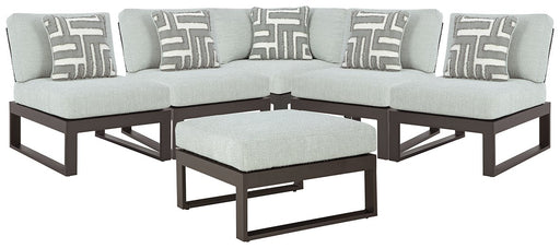 Beachloft Outdoor Seating Set - Vida Furniture (Laredo,TX)