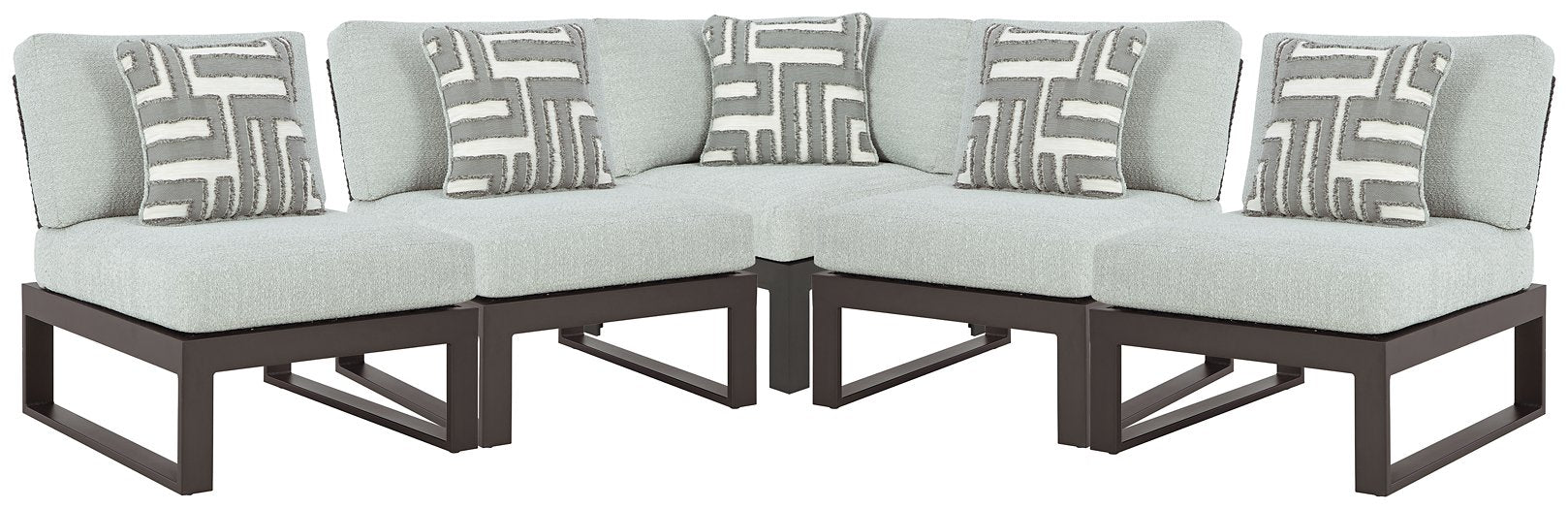 Beachloft Outdoor Seating Set - Vida Furniture (Laredo,TX)