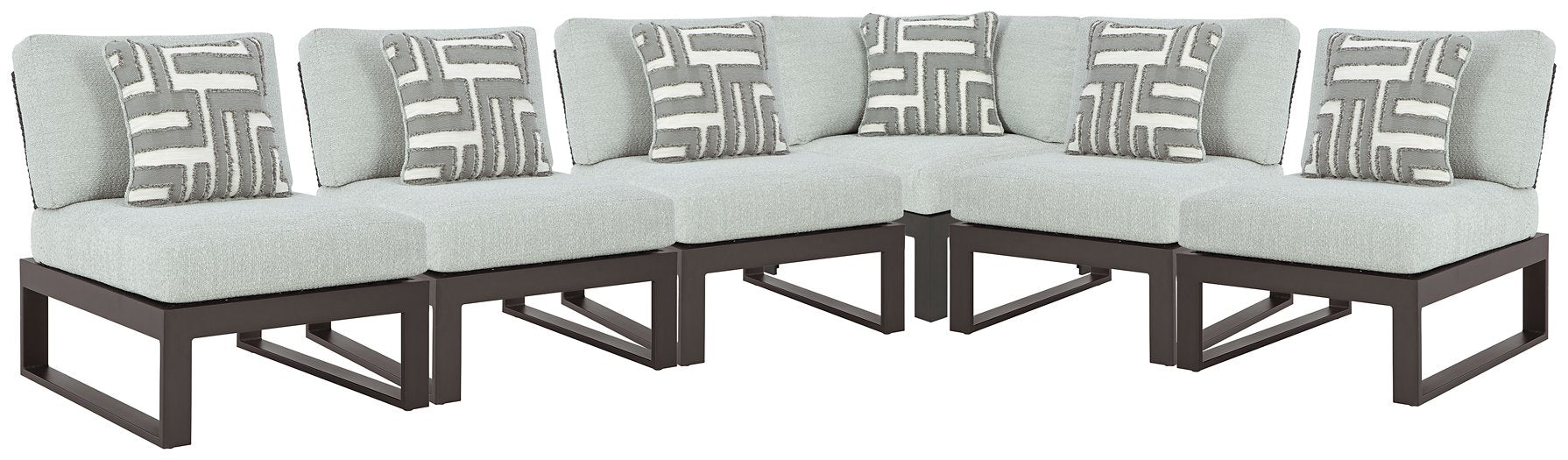 Beachloft Outdoor Seating Set - Vida Furniture (Laredo,TX)
