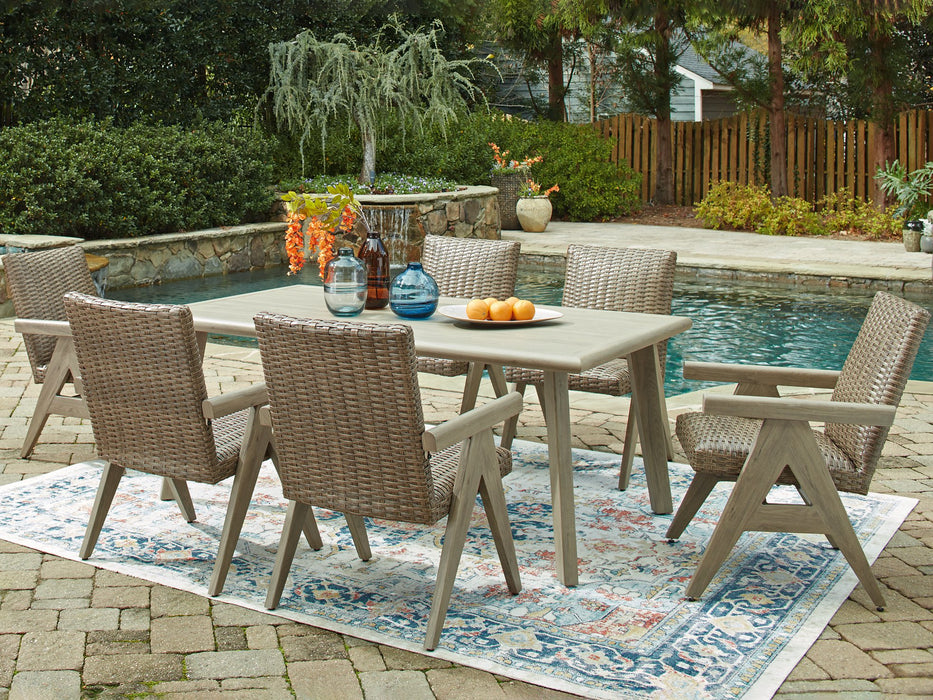 Cliff Trails Outdoor Dining Package - Vida Furniture (Laredo,TX)