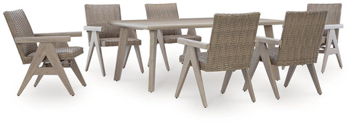 Cliff Trails Outdoor Dining Package - Vida Furniture (Laredo,TX)