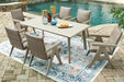 Cliff Trails Outdoor Dining Package - Vida Furniture (Laredo,TX)