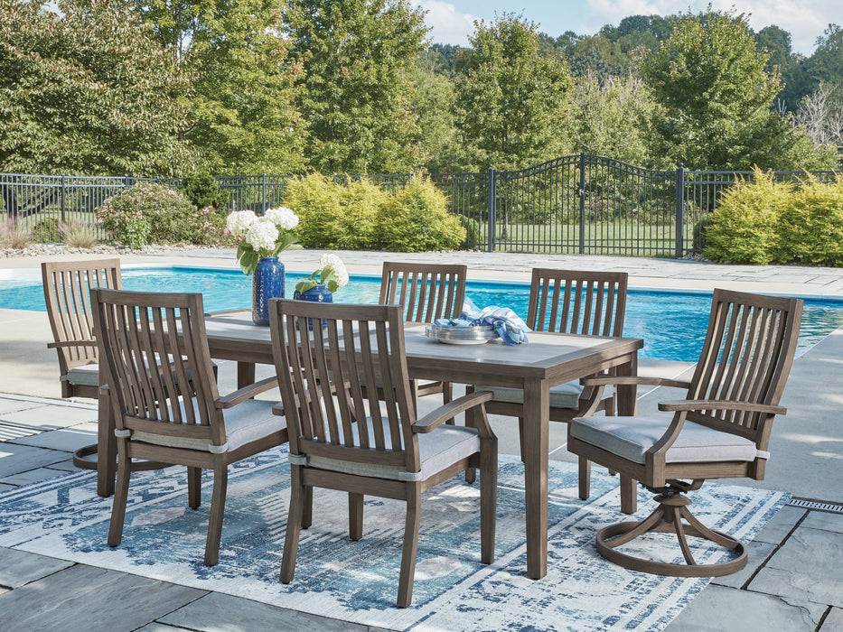 Rainier Ranch Outdoor Dining Package - Vida Furniture (Laredo,TX)