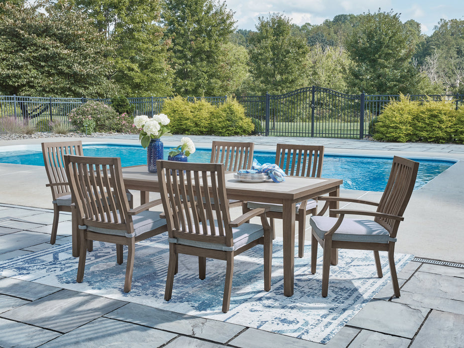Rainier Ranch Outdoor Dining Package - Vida Furniture (Laredo,TX)