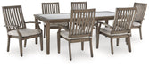 Rainier Ranch Outdoor Dining Package - Vida Furniture (Laredo,TX)