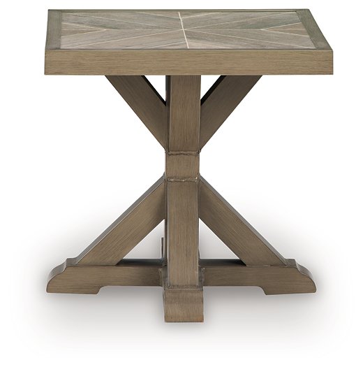 Laguna Heights Outdoor End Table - Vida Furniture (Laredo,TX)