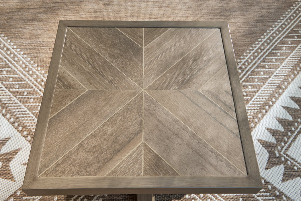 Laguna Heights Outdoor End Table - Vida Furniture (Laredo,TX)