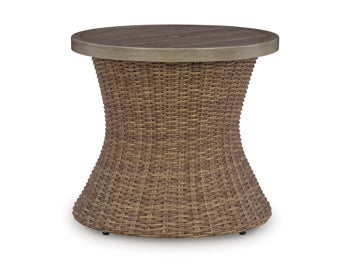 Laguna Heights Outdoor End Table - Vida Furniture (Laredo,TX)