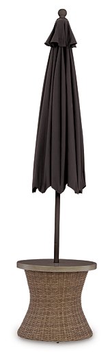 Laguna Heights Outdoor End Table - Vida Furniture (Laredo,TX)