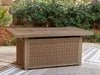 Laguna Heights Outdoor Fire Pit Table - Vida Furniture (Laredo,TX)