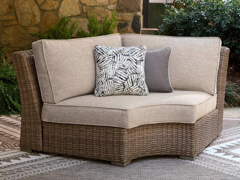 Laguna Heights Outdoor Sectional - Vida Furniture (Laredo,TX)