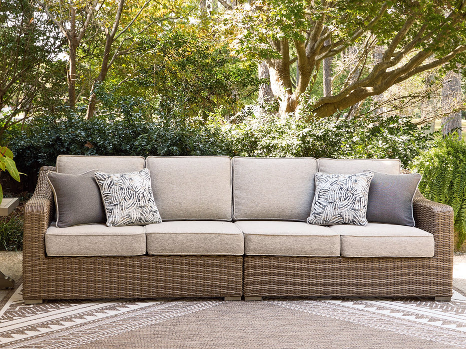 Laguna Heights Outdoor Sectional - Vida Furniture (Laredo,TX)