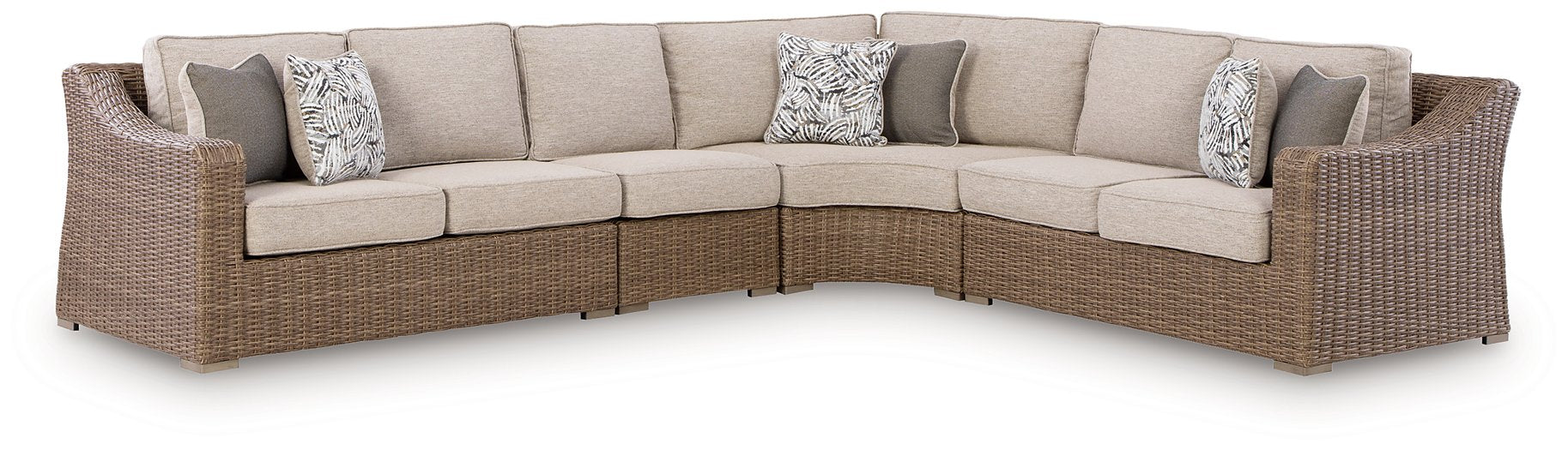 Laguna Heights Outdoor Sectional - Vida Furniture (Laredo,TX)