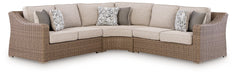 Laguna Heights Outdoor Sectional - Vida Furniture (Laredo,TX)