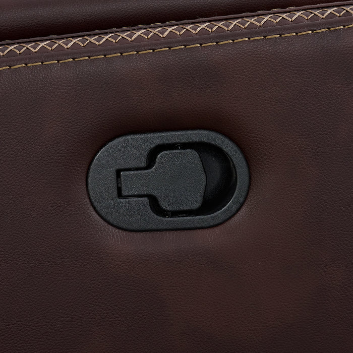 Panther Glider Motion Recliner in Neono Brown - Vida Furniture (Laredo,TX)