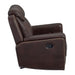 Panther Glider Motion Recliner in Neono Brown - Vida Furniture (Laredo,TX)