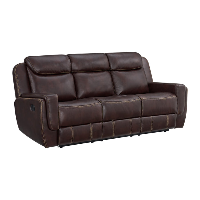 Panther 2PC Living Room Set in Neono Brown-Sofa & Loveseat
