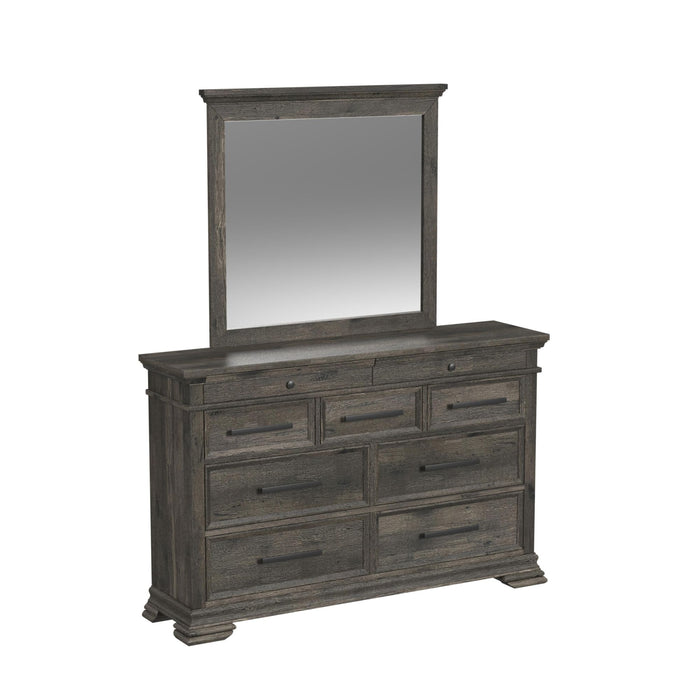Park Ridge Sleigh Storage Bedroom Set - Vida Furniture (Laredo,TX)