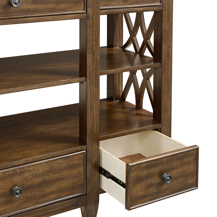 Phillipe Server in Cherry - Vida Furniture (Laredo,TX)