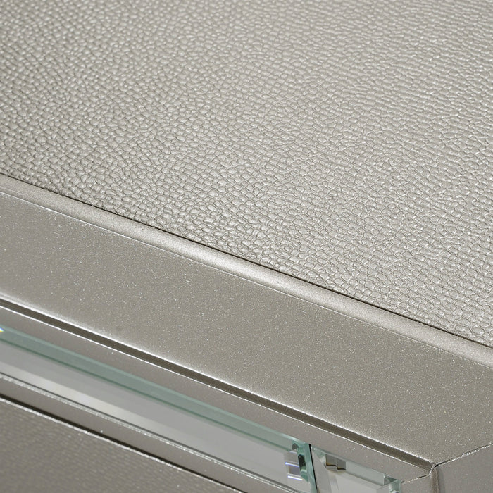 Platinum Dresser&Mirror Set - Vida Furniture (Laredo,TX)