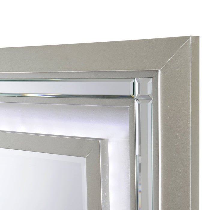 Platinum Platform Storage Bedroom Set - Vida Furniture (Laredo,TX)