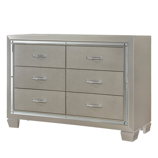 Platinum Youth Dresser - Vida Furniture (Laredo,TX)