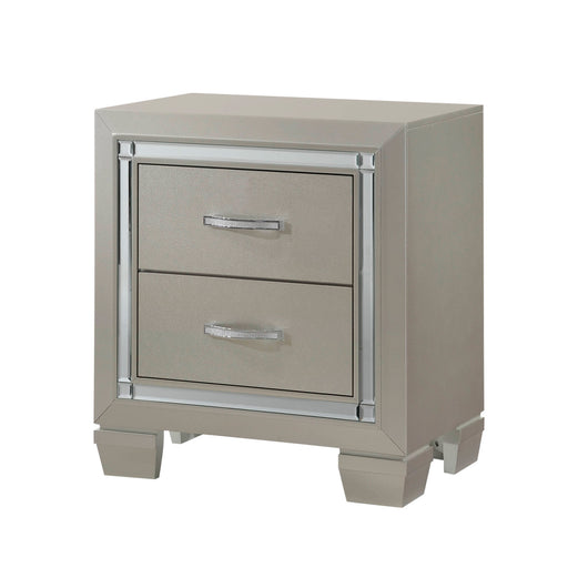 Platinum Youth Nightstand - Vida Furniture (Laredo,TX)