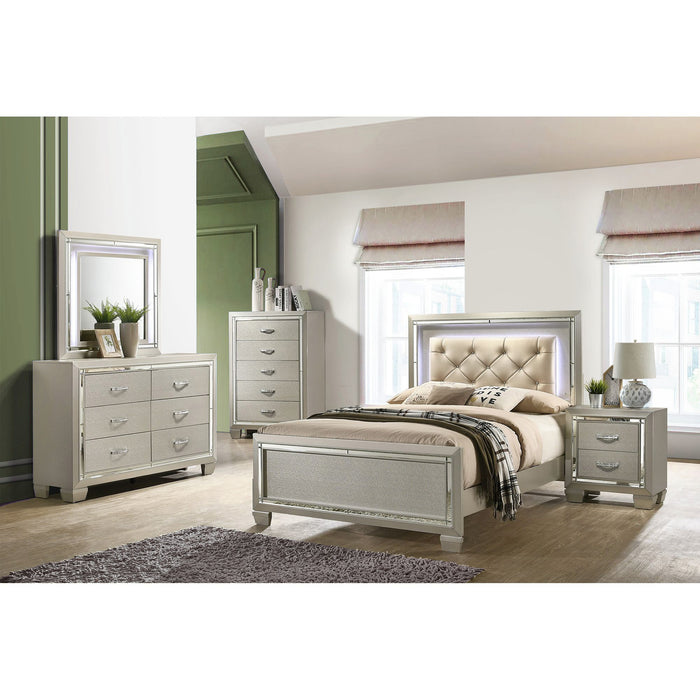 PLATINUM YOUTH PLATFORM BEDROOM SET