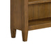 Portico Open Bookcase in Brown Oak - Vida Furniture (Laredo,TX)