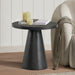 Portland End Table in Black - Vida Furniture (Laredo,TX)