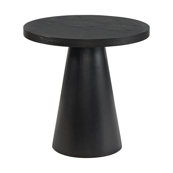 Portland 2PC Occasional Table Set in Black-Coffee Table & End Table