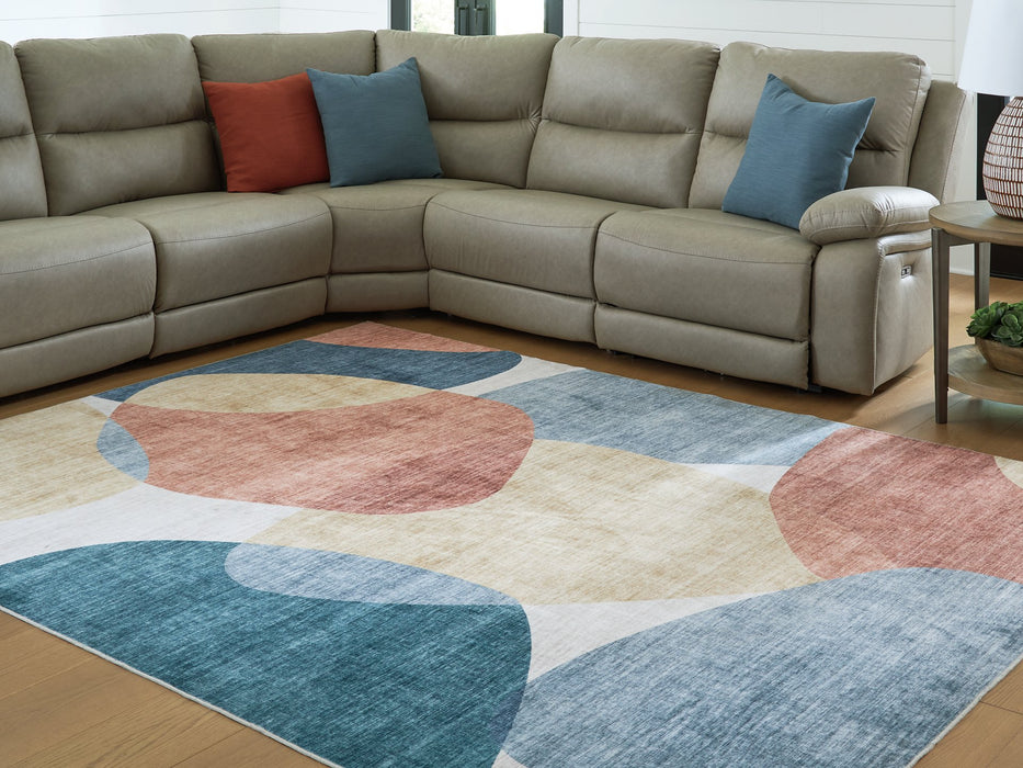 Chanleigh Washable 7'6" x 9'6" Area Rug - Vida Furniture (Laredo,TX)