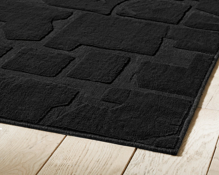 Gibbswell Washable Area Rug - Vida Furniture (Laredo,TX)