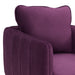 Rae Chair in Lavish 152 Purple Velvet - Vida Furniture (Laredo,TX)